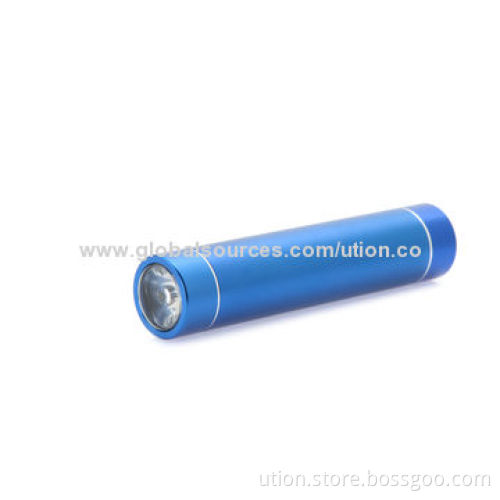 Cute 2,600mAh Power Bank/Emergency Charger for Mobile Phones with Free Samples and Logo